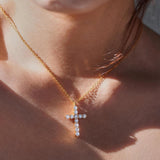 God's In Control Cross Necklace