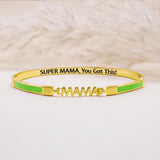 Super MAMA You Got This Enamel Bangle