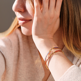 Best Bitches Forever Infinity Enamel Bangle Bracelet
