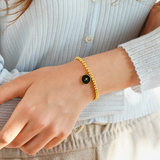 Let Go & Let God Cross Bracelet
