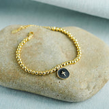 Faith Over Fear Cross Bracelet