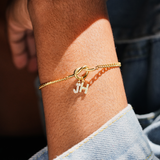 Love Initials: Personalized Couple Bracelets
