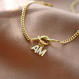 Love Initials: Personalized Couple Bracelets