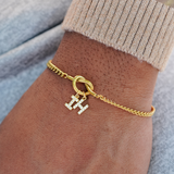 Love Initials: Personalized Couple Bracelets