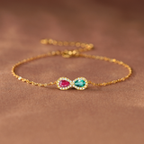 Mom & Daughter Infinity Love Bracelet
