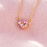 “I'm Always Here" Hug Hearts Necklace