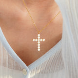 God's In Control Cross Necklace