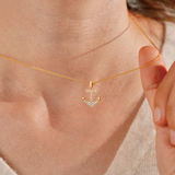 Friends Anchor Necklace