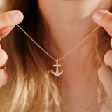 Friends Anchor Necklace
