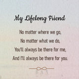 I'll always be there for you Infinity Enamel Bracelet