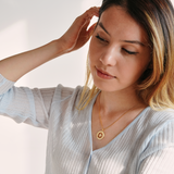 I'd Be So Lost Without You Compass Necklace