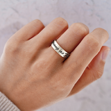 Strong As Fuck Mantra Silver Ring
