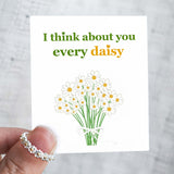 I Think About You Every Daisy Ring-Love From Mom