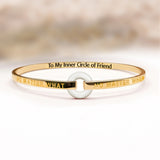 My Inner Circle Friend Enamel Bracelet