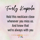 Family Keepsake Birthstone Necklace