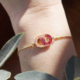 Mother & Daughter Linking Birthstone Bracelet