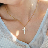 God's In Control Cross Necklace