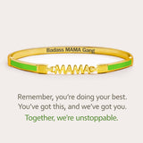 Badass MAMA Gang Enamel Bangle