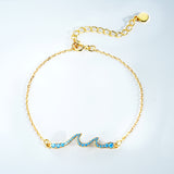 Go Through Deep Waters Friendship Wave Bracelet