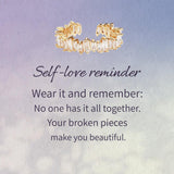 Self-Love Crystal Band Ring