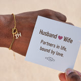 Love Initials: Personalized Couple Bracelets