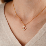 Friends Anchor Necklace