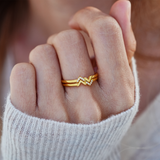 Highs & Lows Ring for Daughter