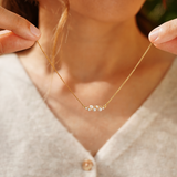 Mom Holds Everything Together Pearl Necklace