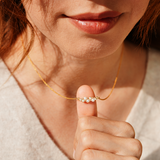 Mom Holds Everything Together Pearl Necklace