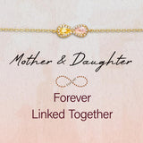 Mom & Daughter Infinity Love Bracelet