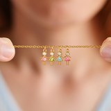 Find Your Tribe Birthstone Necklace