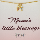 Mama's Little Blessing Birthstone Necklace