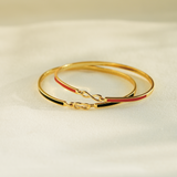 "I'II Love You Until The Day After Forever" Enamel Infinity Bracelet