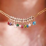 Family Keepsake Birthstone Necklace