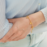 Nana's Lucky Charms Birthstone Bracelet
